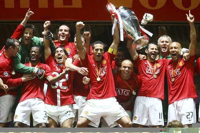 Image result for united 2008 champions league