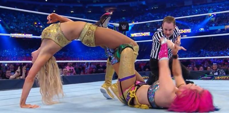 Charlotte shocked the world at WrestleMania 34 