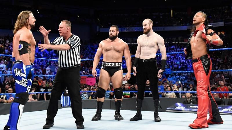 Rusev and Aiden English are going through a bit of a rocky patch at the moment 