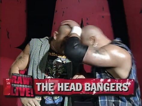 The Headbangers debut on RAW. Dear Metalheads, please proceed at your own risk.