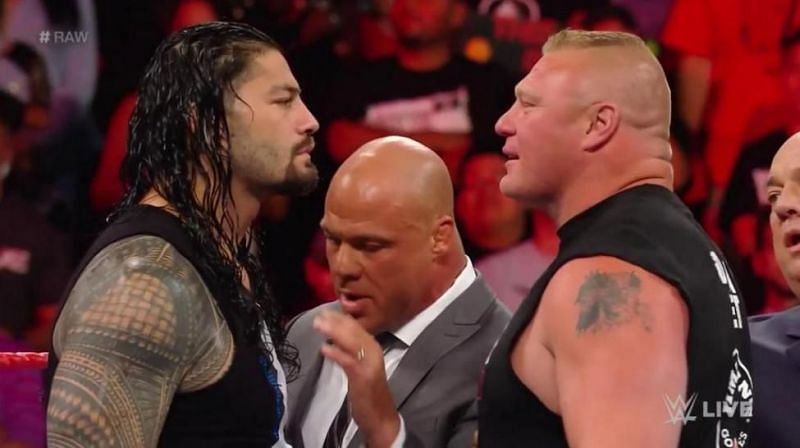 Brock Lesnar, Roman Reigns,