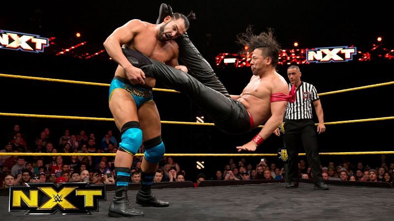 Tye Dillinger vs Shinsuke Nakamura for the US Title 