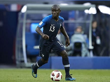 Kante won the World Cup with France this summer
