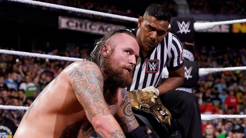 Aleister Black suffered a groin injury