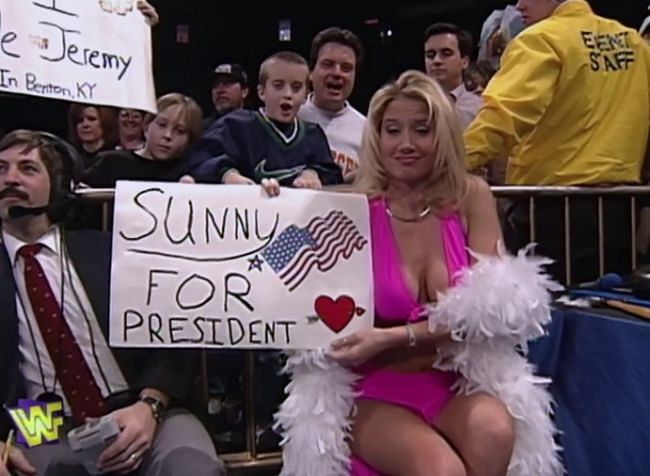 Sunny For President. What do you think?