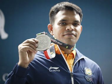 Deepak Kumar won the first medalof the day