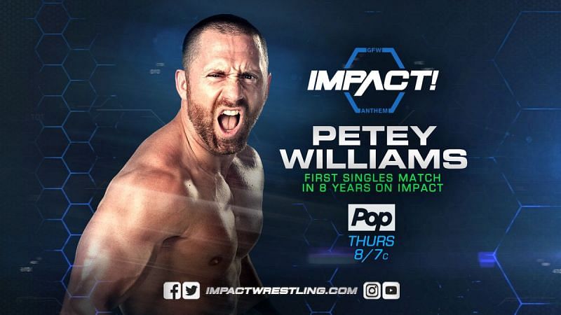 Williams is pumping up Impact Wrestling