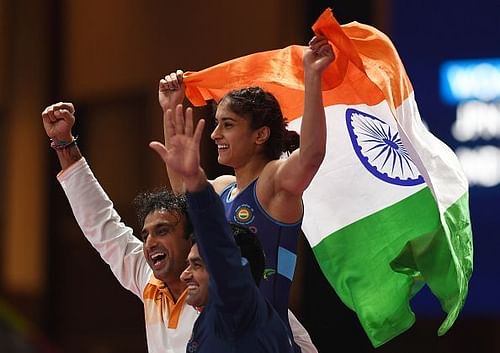 Vinesh Phogat won India's second gold of the 2018 Asian Games 