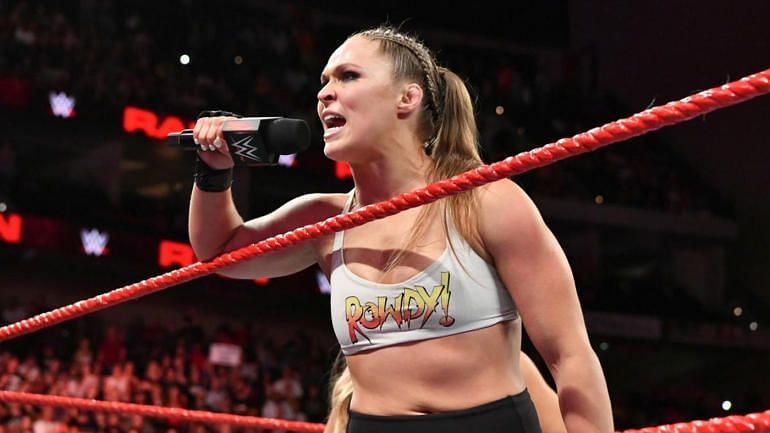 Ronda Rousey Raw debut