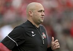 The Latest: Ex of fired Ohio St coach talks to investigators