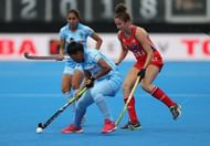 India v USA - FIH Womens Hockey World Cup