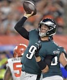 Foles throws 2 picks, champion Eagles lose 5-0 to Browns
