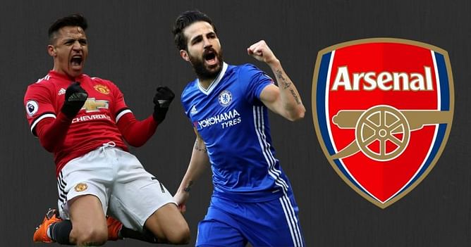 The incredible starting XI of players sold by Arsenal
