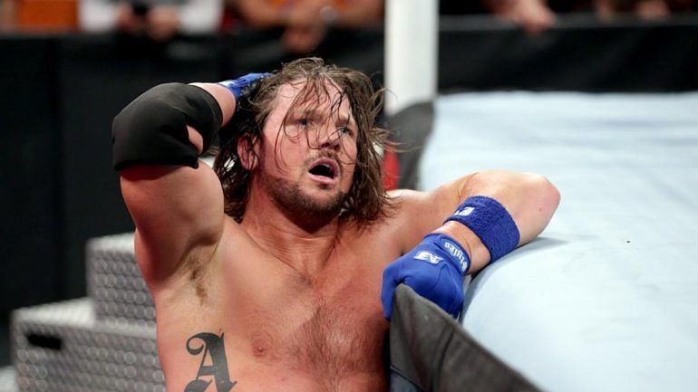 It could be the end of the championship reign for AJ Styles.