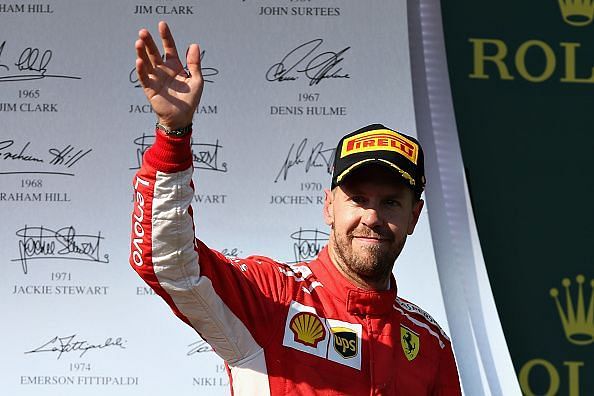 F1: Best Wins of Sebastian Vettel with Ferrari