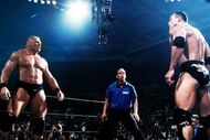 The Rock vs Brock Lesnar