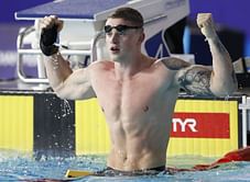 Swimmer Adam Peaty nears clean sweep with 3rd gold at Euros