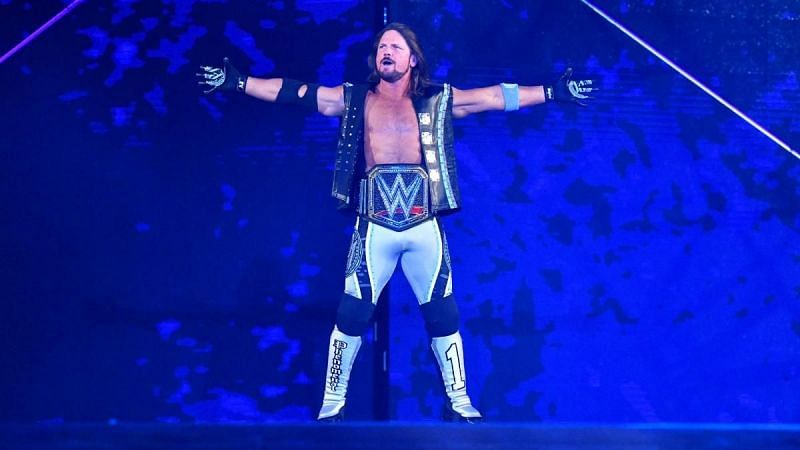 This is AJ Styles&#039; second reign as WWE champion