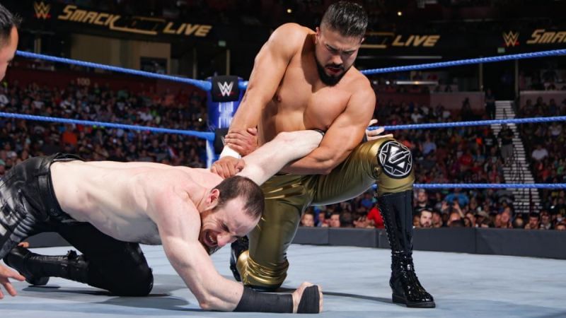 Aiden English faced Andrade &#039;Cien&#039; Almas on SmackDown Live