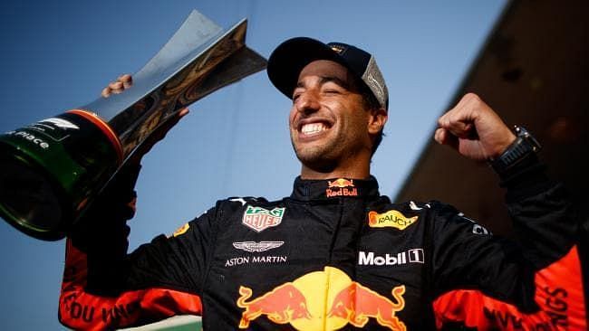 Ricciardo won an eventful race