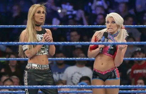 Alexa Bliss and Carmella