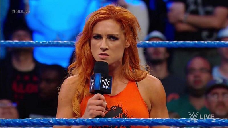Becky Lynch&#039;s actions led to a brawl on SmackDown Live 