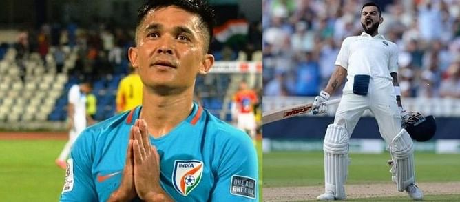 Virat Kohli and Sunil Chhetri - So similar, yet so different