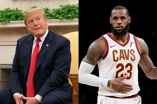 Donald Trump and LeBron James