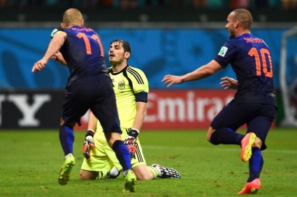 Spain v Netherlands: Group B - 2014 FIFA World Cup Brazil