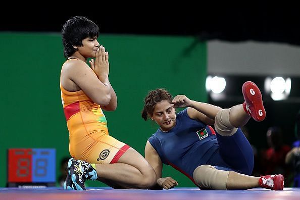 Wrestling - Commonwealth Games Day 9