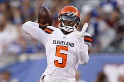 Browns 'sticking' with plan to start Taylor over Mayfield