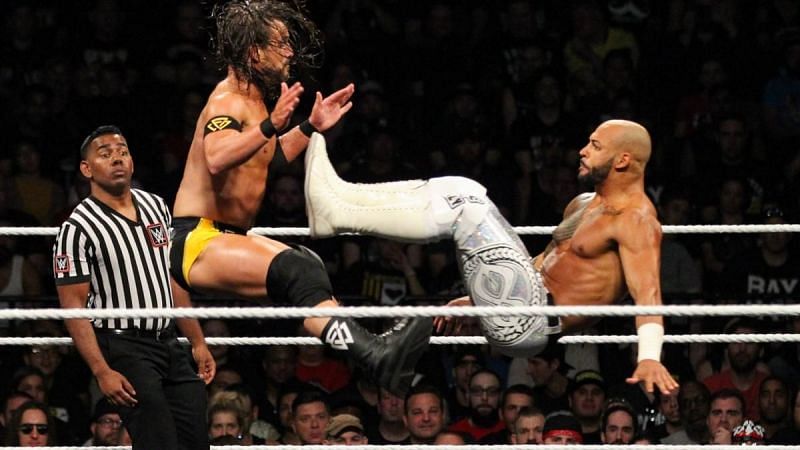 Ricochet and Adam Cole took it to new heights in their match