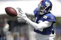 Giants' Beckham thankful to be back on field after injury