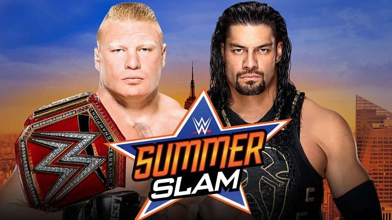 Brock Lesnar Vs Roman Reigns is likely to close the show at SummerSlam 