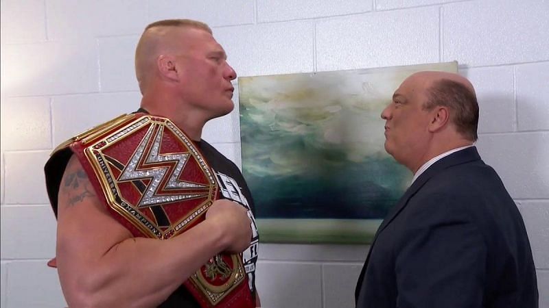 After the events on RAW, Heyman may be sick of Lesnar