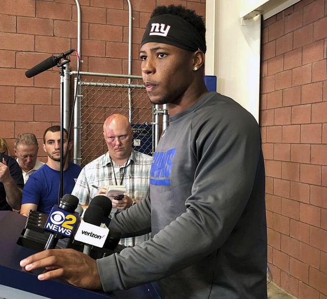 Saquon Barkley looking forward to first NFL preseason action