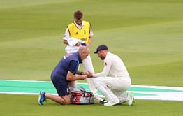 Jonny Bairstow suffers injury on field; Jos Buttler replaces him as keeper