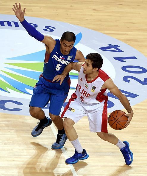Basket Ball action at Asian Games 2018. Round up of results on Day 10.