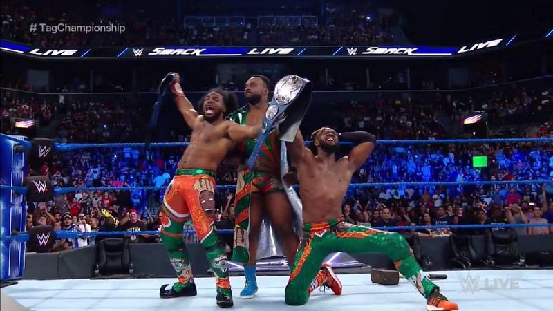 Congratulations to The New Day, who never have a bad match
