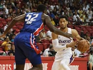 2018 NBA Summer League - Las Vegas - Detroit Pistons v Los Angeles Lakers