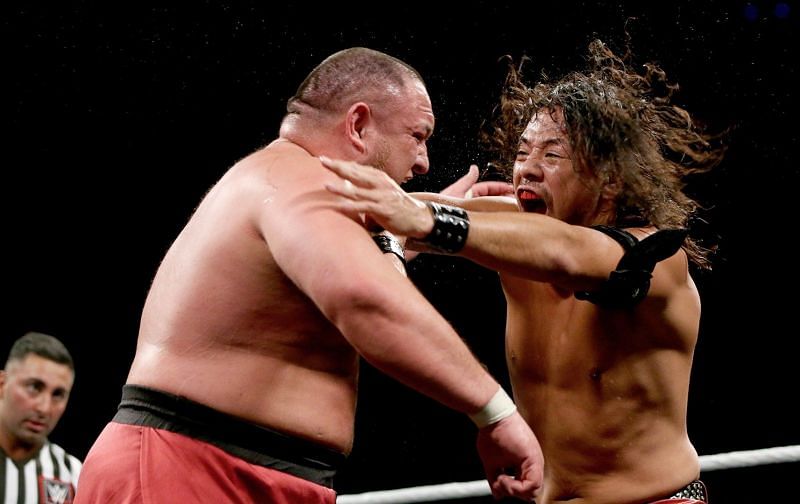 Samoa Joe and WWE US Champion Shinsuke Nakamura are no strangers to each other