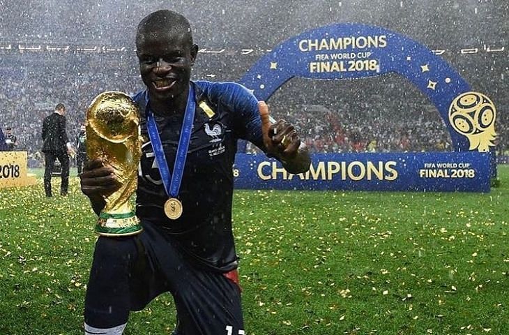 Kante is now a World Champion