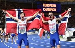 Ingebrigtsen, 17, beats big brother for 1-2 finish at Euros