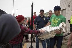Visit by Stephenson, Stanley Cup stirs emotion in Humboldt