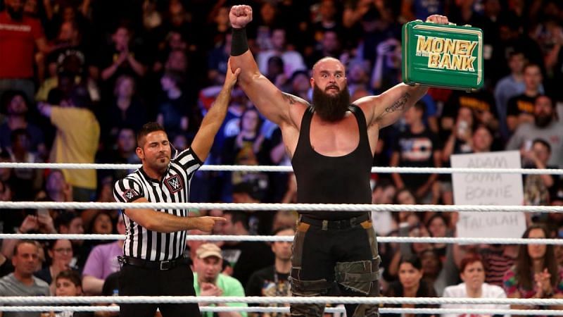 Braun Strowman defended and retained his Money in the Bank contract