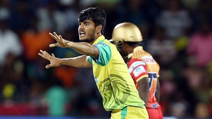 K Vignesh was on fire in the TNPL