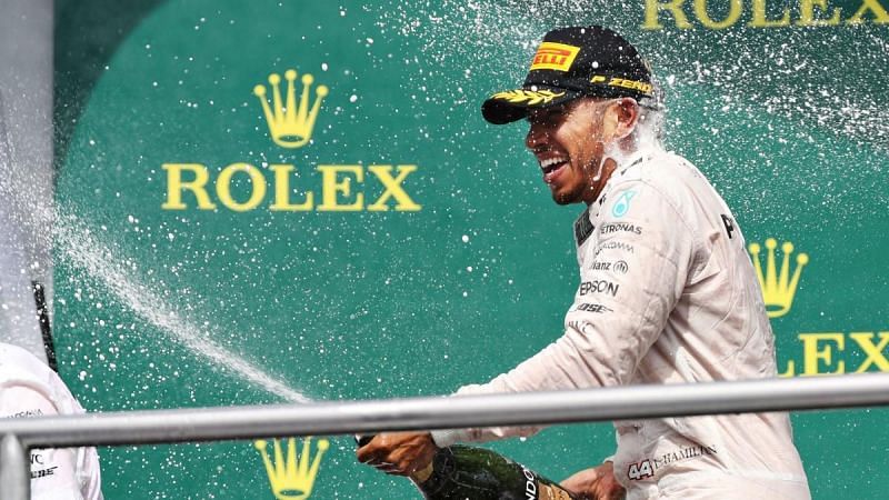 Lewis Hamilton leads the World Championship
