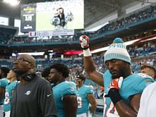 NFL players protest during anthem, drawing rebuke from Trump