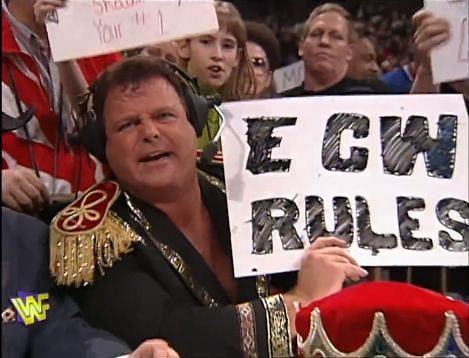 Jerry Lawler calls out ECW...