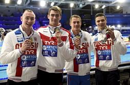Russian swimmer Kolesnikov sets 50m backstroke world record
